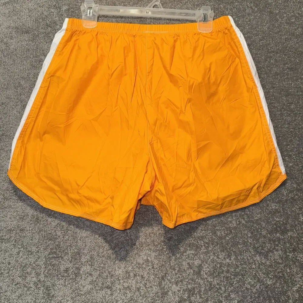 Vintage Nike Running Shorts Women’s XL Orange‎ White Split Track 90s Y2K NWT